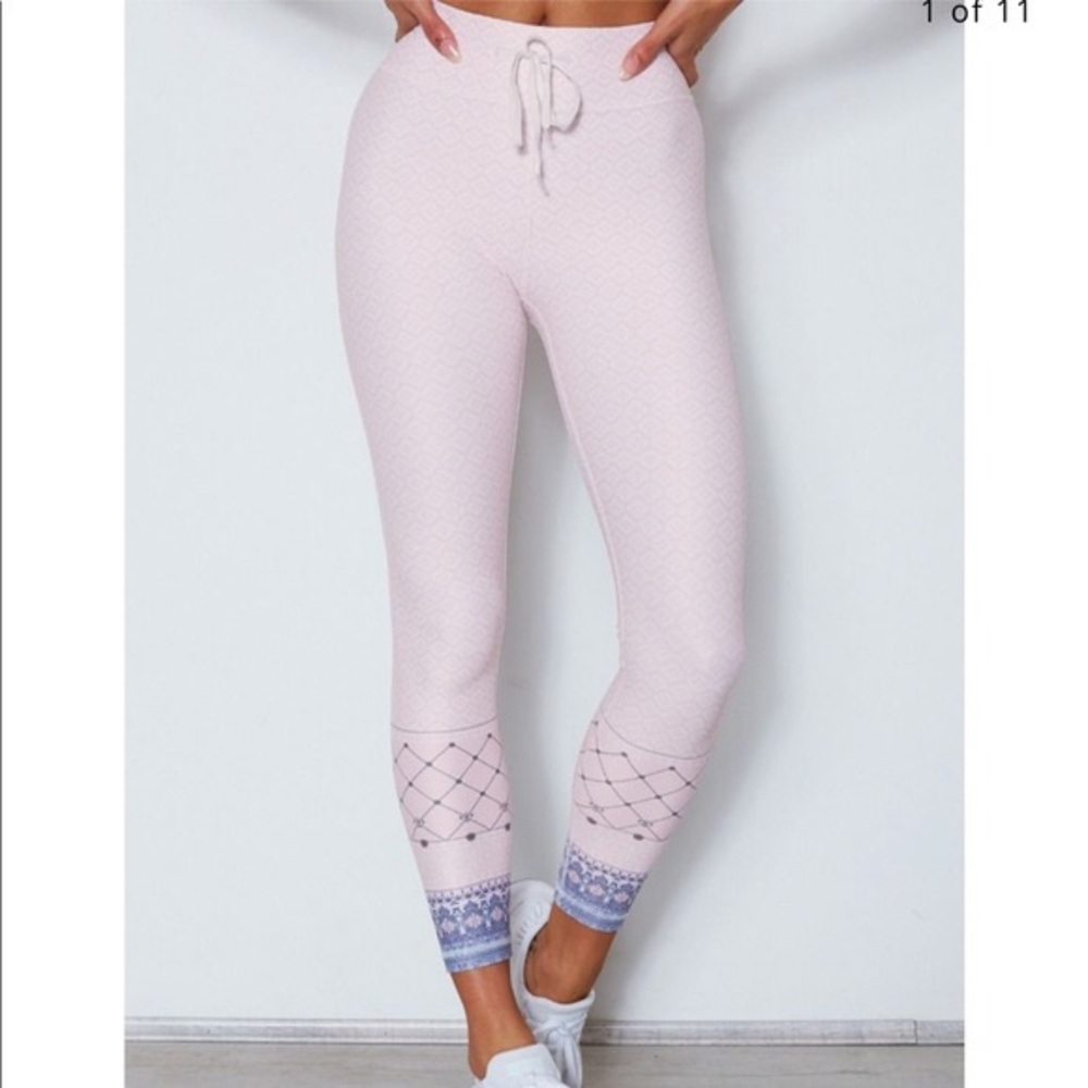SDxWFA Pink Vinyasa Flow Leggings